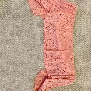 Xhilaration Pink Off-the-shoulder Bikini Top